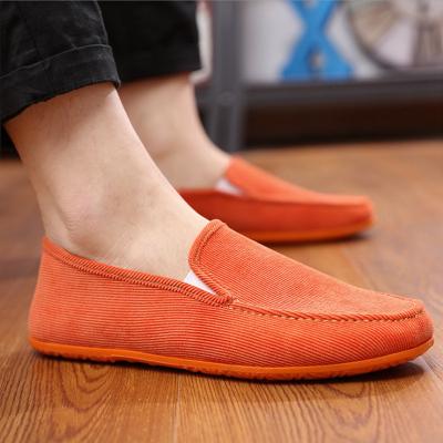 China Cushioning Cheap Price Men Shoes Autumn Winter Factory Wholesale Men's Spring Summer Canvas Loafers Slip-on Casual Shoes for sale