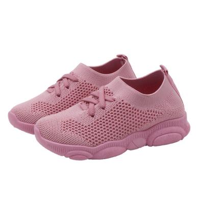 China Other Kids Size Kid Size Kid Sneaker Soft Rubber Bottom Sneaker Kids Casual Sports Flat Shoes Baby Kids for sale