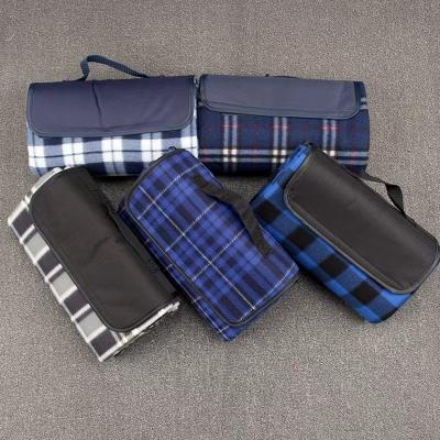 China 2022 Oxford Custom Extra Large Plaid Portable Picnic Blanket Waterproof Outdoor Picnic Blanket Foldable Mat Waterproof Floor Mat for sale