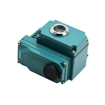 China 12V 24vdc 4-20 Rotativo Valvula De Bola Con Actuador Electrico Waterproof 12V 24vdc Valvula Con Actuador Electrico for sale