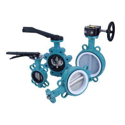 China General Stainless Steel Butterfly Valve With Handle Asahi Pneumatic Actuated Working Type 57 2.5 Inch for sale