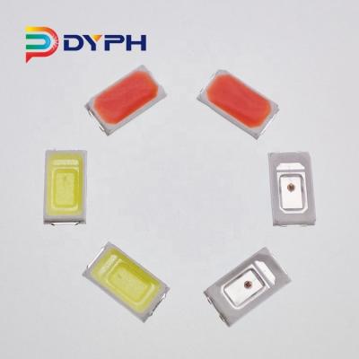 China High 0.2W 0.5W 1W 2W AlGaInP Pink 5730 White Yellow Green-Blue Red Bright smd LED Chip For Growing Light for sale