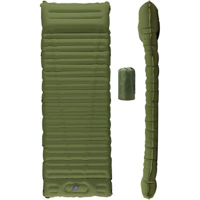 China TPU Prime Price Customization Lightweight Inflatable Sleep Pad Single Camping Mat for sale