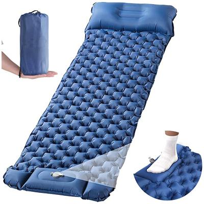 China TPU Outdoor Travel Camping Accessories Picnic Mat Inflatable Camping Mat Camping Sleeping Pad for sale