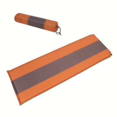 China TPU Double Self Inflating Mat Ultralight Roll Camping Mat With Pillow Foldable Camping Mat for sale