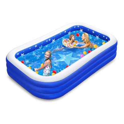 China Thickness dimensions can be customized 3 Ring Swimming Pool Inflatable Swim Pool YC16 for sale