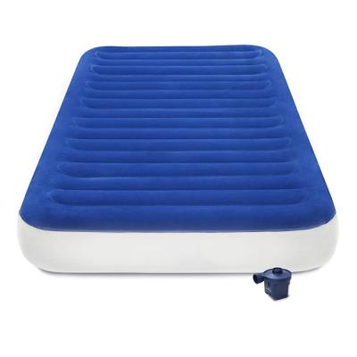 China Custom Home Inflatable Mattress Topper Self-Inflating Mattress Inflatable Foldable Camping Mattress for sale