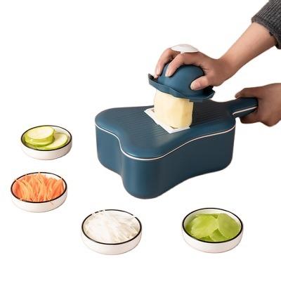 China Amazon Sustainable Hot-selling Plastic Does Not Hurt Hand Vegetable Cutter Water Basket Multifunctional Potato Grater for sale