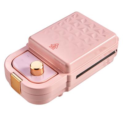 China Popular Detachable 1 Pan Slice Sandwich Maker with Timer Non-Stick Coating Pans for Easy Cleanup for sale