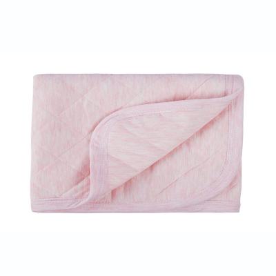 China Anti-pilling Organic Cotton Wrap Newborn Nursery Wrap Baby Bedding Blanket for sale