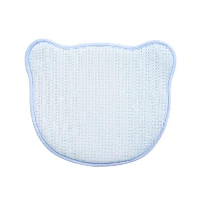 China Anti-Bacteria 100% Breathable Super Soft 3D Mesh Design Newborn Baby Pillow Kids Neck Pillows for sale