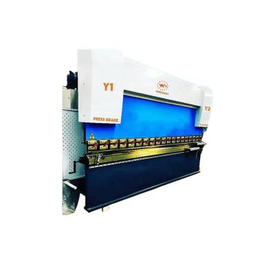 China Sheet Metal Bending Press Breaking Machine Hot Popular WINSUMART WE67K Sheet Metal Hydraulic Press Brake Machines With ESA630 Controller System for sale