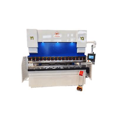 China WINSUMART Price Promotion WINSUMART Folding Brake Steel Sheet Bending Machine CNC or NC Hydraulic Press for Iron and Stainless Steel for sale