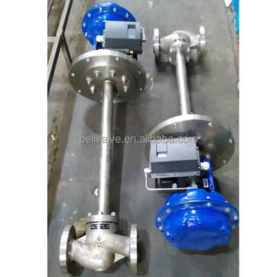 China DN40 SS316 General Cryogenic Pneumatic Control Valve For Oxygen for sale