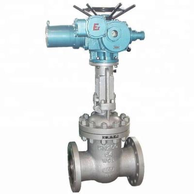 China Z941H-64 General Electric Motor Wedge Gate Valve / Cast ironMud Gate Valve API / ASME Standard for sale