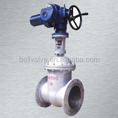 China General stainless steel oil leak 8 in. motorized gate valve. of diameter for sale