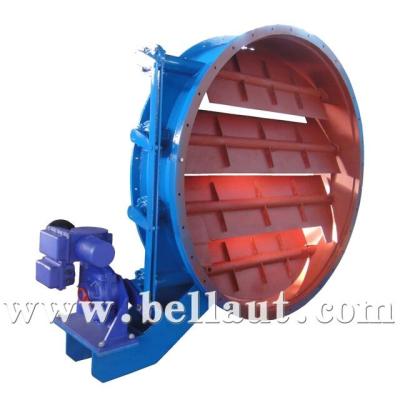 China General Round 1800mm Damper Valve With Motor For Duct for sale