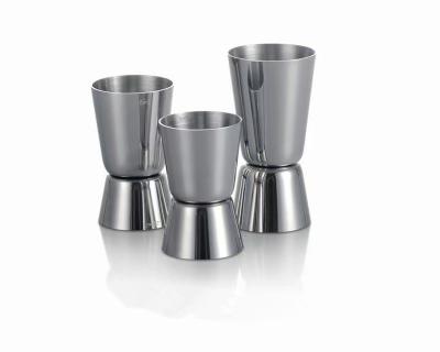 China Stocked Double Jigger Wine Jigger Stainless Steel Measuring Cup for sale