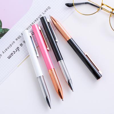 China Handsome Custom Logo Luxury Metal Personalized Printing Business New Cheap Ballpoint Pen for sale