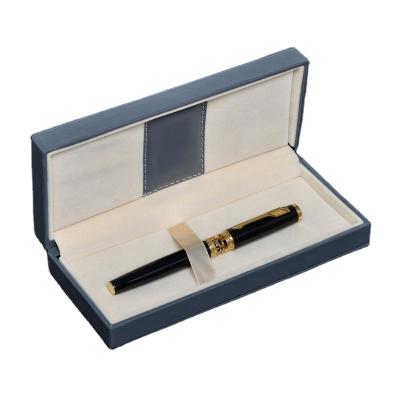 China Good Quality Handmade Gift Boxes For Pen PU Leather&Plastic BOX All Match With Pens Custom Logo Accepted for sale