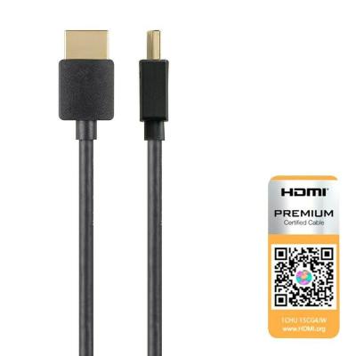 China High speed multimedia factory 3D 4K 60HZ premium certified hdmi 2.0 cable for ps4 hdtv dvd player 3m for sale