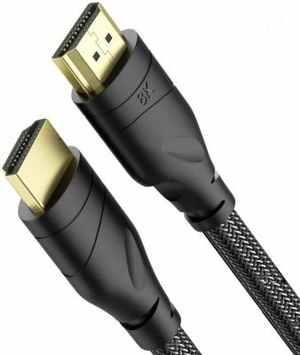 China High speed COMPUTER hdmi 2.1 cable with Ethernet support 8K 3D UHD2160P / 1080p hdmi cable 3m for sale