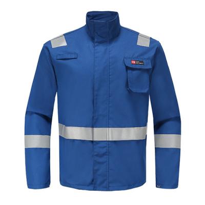 China Inherent FR Aramid Anti Statics Protective Clothing , 200gsm Flame Resistant Jumpsuit for sale