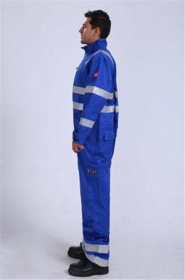 China Anti- Liquid Chemical Protective Clothing , FR Chemical Resistant Coveralls for sale