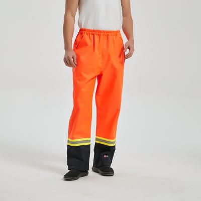 China Pantalones del trabajo de la prueba de la lluvia de EN20471 HIVIS franco, pantalones ignífugos antiestáticos del trabajo de la alta visibilidad en venta