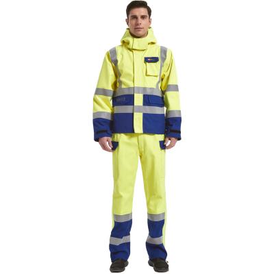 Китай Пальто оффшорного Workwear доказательства дождя Hivis электрическое предотвращая продается