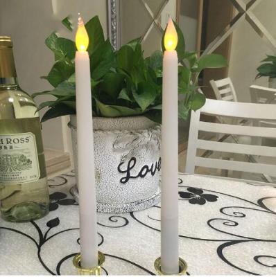 China Luxury Wholesale Plastic Long Blink Candlestick, Electric Candle Birthday, Battery Candle Holder and Tealight Window for Party for sale