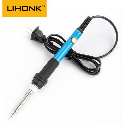 China 60W Style Single Item Temperature Adjustable Soldering Irons Quickly Heat Up For Circuit-board Soldering DIY Repair LIHONK Pen Tip Welder for sale