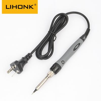 China LK-360 60W Machinery Repair Shops Electric Welding Iron Portable Heater Soldering Irons Pen Ceramic Welder with Stainless Steel Socket High Performance for sale