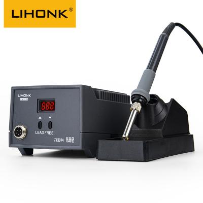 China Machine Repair Shops LK-938D 60W Digital Display SMD PCB IC Welder Rework Anti-Static Soldering Station for sale