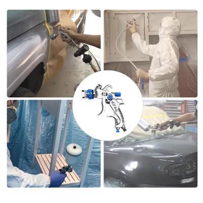 China Paint Spray Gun 600cc Cup Foam Star Price Cheap Paint Mini HVLP Spray Gun for sale