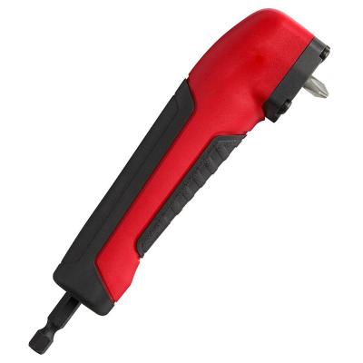 China High Quality Plastic + Steel 2S Extension Fittings 90 Degree Respond To Shrink Space 1/4 Inch Extended Screwdriver Right Angle Bender for sale