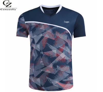 China Fashion Print Sublimation Anti Shrink Mens Sports T Shirt for sale