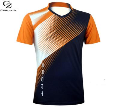 China Fashion Anti Shrink Mens Sports Wear Printing Sublimated Polo Mens T-Shirt for sale