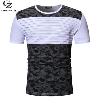 China Anti Shrink T Shirt Printing Custom Blank T Shirts Men With Logo 100% Cotton Mens T Shirts for sale