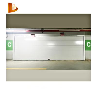 China Anti Theft Commercial See Through Overhead Glass Garage Doors Aluminum Garage Door for sale