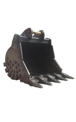 China 30T Mining Excavator Bucket HARDOX450 Rake Bucket voor Excavator Te koop