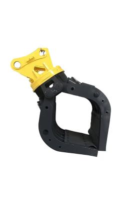 China Mini Excavator Log Grapple Hydraulic Rotating Grapple 2500mm for sale