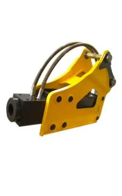 China Side Type Rock Hammer Excavator 100kg-500kg Hydraulic Breaker For Mini Excavator for sale