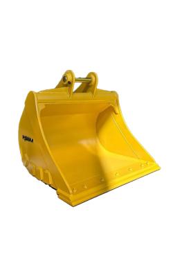 China Reinforced Steel Drilling Mud Bucket For Backhoe Excavator for sale