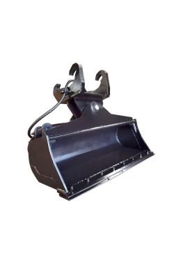 China High-Strength Steel Mini Digger Tilt Bucket For Excavator  Precise Grading for sale