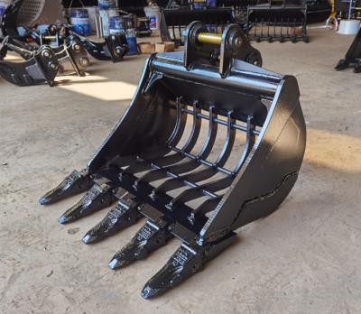 China Q345B Steel High-Capacity Excavator Skeleton Bucket: Maximize Grab Capacity And Durability for sale