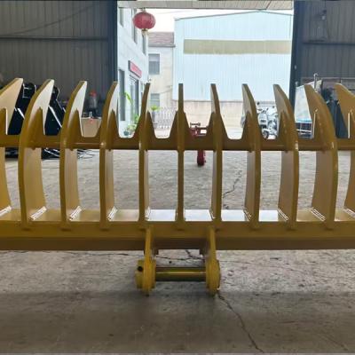 China Steel Excavator Root Rake for Effective Root Removal in Tough Conditions for sale