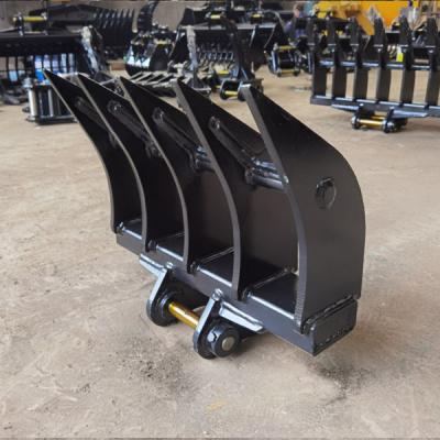 China Steel Excavator Root Rake Simple Installation And Operation High Durability for sale