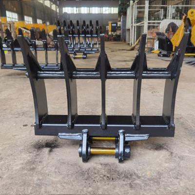 China High Compatibility Heavy Machinery Root Rake for Most Excavator Models Built to Last for sale