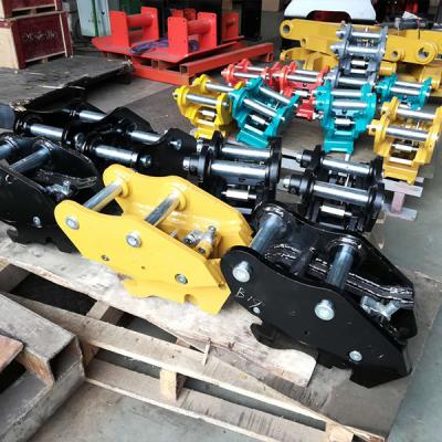 China Backhoe Loader Excavator Quick Hitch with Manual Type Couplers for sale